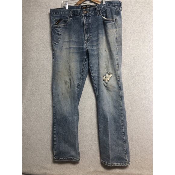 Ariat Other - ARIAT Rebar M4 Relaxed Boot Jeans Mens Size 40x34 Workwear